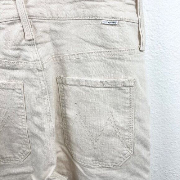 MOTHER Denim the Patch Pocket Overall Ankle in Act Natural, Size Small, NWT! - Picture 7 of 15